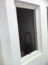 Cambio de ventana de madera por ventana de aluminio blanco en Badalona