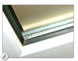 Vidrios cristales con cámara para aislar del calor, del frío o del ruido.