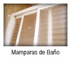 Carpintería de aluminio_Instalación de mampara de baño en aluminio blanco o cualquier color en el Vallés y provincia de Barcelona.